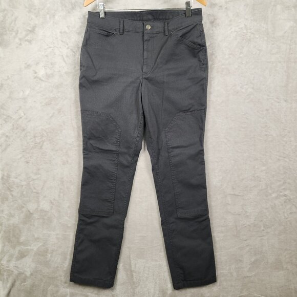 Eddie Bauer Mountain Ops Canvas Stretch Pants Womens Size 8 - Picture 1 of 15